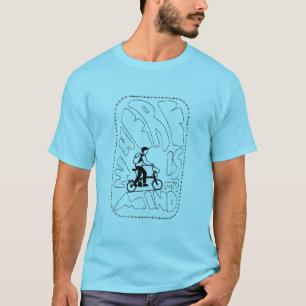 Waar is mijn geest - Brompton T-shirt van Blackpix