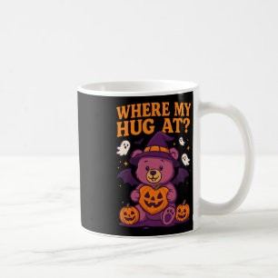 Waar is mijn knuffel Cute Halloween Beer Griezelig Koffiemok