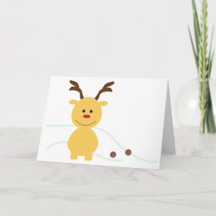 Waar is mijn plastic zakje? feestdagen kaart