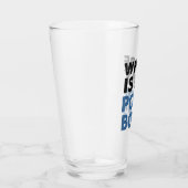 Waar is mijn pooljongen? glas (Rechts)