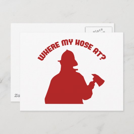 Waar is mijn slang? briefkaart (Voorkant / Achterkant)