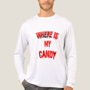 waar is mijn snoep hongerige quote horror vibeT-Sh Tri-Blend Shirt