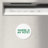 Waar is mijn stem (verkiezingen in Iran) Magneet (Insitu (Vaatwasser))