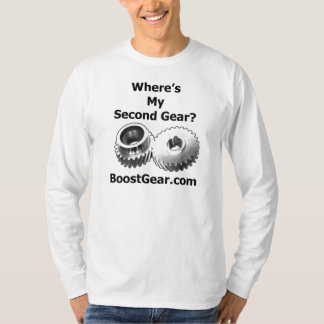 Waar is mijn tweede gear? -Lange mouw T-shirt