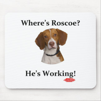 Waar is Roscoe? Muismat