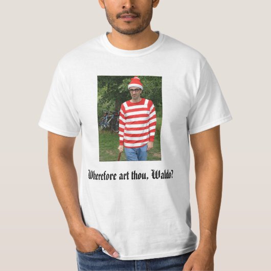 Waar is Waldo? T-shirt (Voorkant)