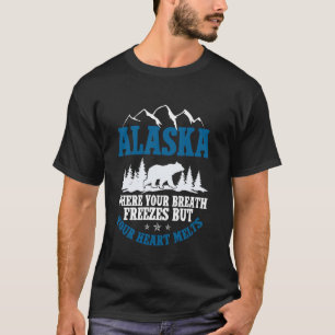 Waar je adem bevriest maar je hart smelt Ala T-shirt