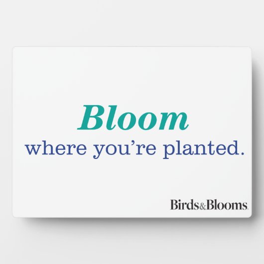 Waar je bent gepland fotoplaat (voorkant)