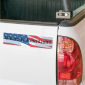 WAAR JOHN GALT-FLAG IS BUMPERSTICKER (Op Truck)