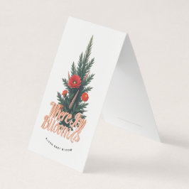 Waar Joy Blooms Gevouwen Kaart | vakantie. Christm