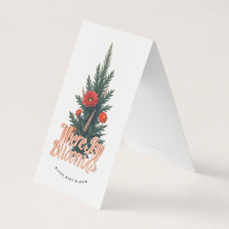 Waar Joy Blooms Gevouwen Kaart | vakantie. Christm