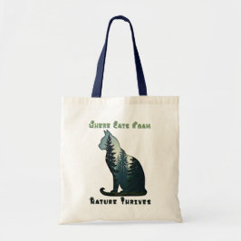 Waar Katten Zwerven, Natuur Dijt Kattenbos Kunst Tote Bag