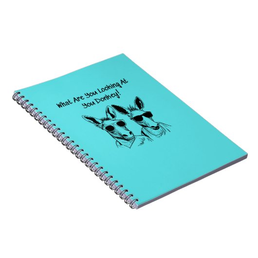 Waar kijk je naar, ezel notitieboek (Rechterzijde)