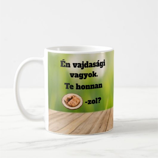 Waar KOM je VANDAAN? mok (Links)
