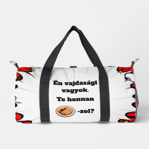 Waar KOM je vandaan? sporttas Plunjezak