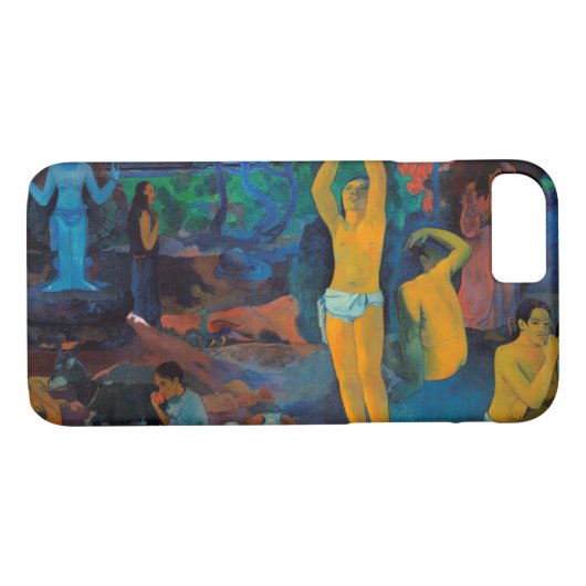 Waar komen we vandaan, Gauguin? Case-Mate iPhone Case (Achterkant (Horizontaal))