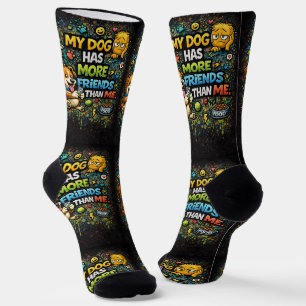 Waar koop je coole sokken 00339 Meer vrienden sokk