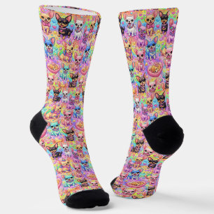 Waar koop je coole sokken 00380 Chihuahua sokken