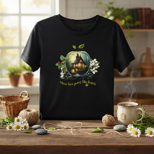 Waar liefde groeit als bladeren Sprookjesappel Tri-Blend Shirt