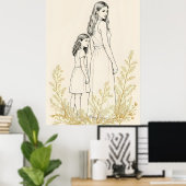 Waar liefde stil groeit poster (Thuiskantoor)