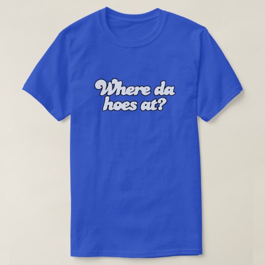 Waar ligt Da bij?! T-shirt (Design voorkant)