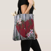 Waar Love Canvas tas groeit (Dichtbij)