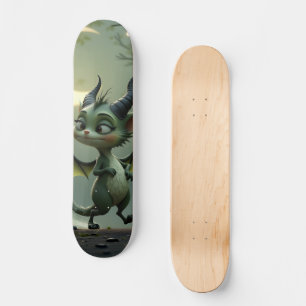 Waar maanstralen dansen, ontwaakt kleine ondeugd. skateboard
