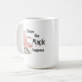 Waar Magisch gebeurt de Mok van de Stijllijst (Voorkant links)