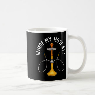 Waar mijn huis bij Funny Hookah roken Shisha rook Koffiemok