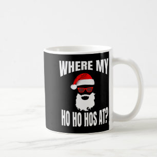 Waar mijn vriendinnen zijn met Kerstmis - Kerstman Koffiemok