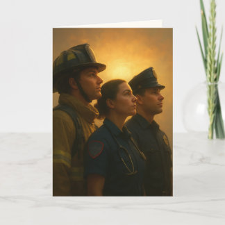 "Waar moed verenigd is" Betuiging van medeleven Kaart