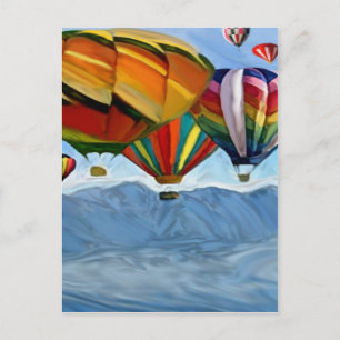 Waar rivieren samenvoegen briefkaart