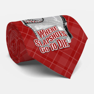Waar Slapshots gaan sterven (Hockey) Stropdas