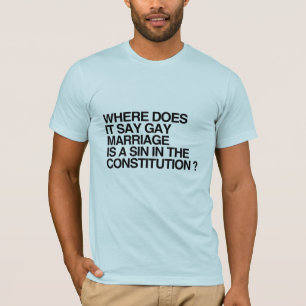 WAAR STaat DAT HOMOHUWELIJK EEN ZONDE IS -.png T-shirt