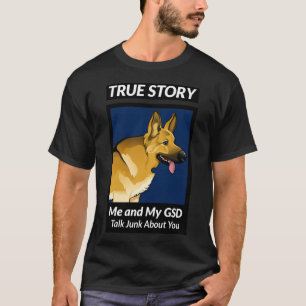 Waar verhaal over mij en mijn Duitse saphertalk ov T-shirt