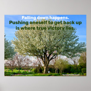Waar waar de ware overwinning leeft. poster