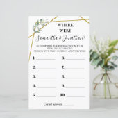 Waar waren de paren die tweetalige spelletjes onde (Staand voorkant)