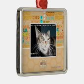 Waar waren jullie? metalen ornament (Rechts)