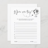 Waar waren zij? | VRIJGEZELLENFEEST (Voorkant / Achterkant)