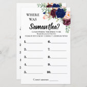 Waar was haar vrijgezellenfeest engels spaans spel (Voorkant / Achterkant)