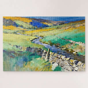 Waar water zingt - Een landschap in Yorkshire Legpuzzel
