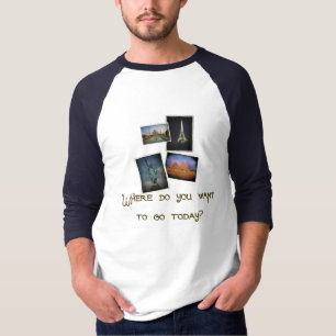 Waar wil je heen? t-shirt