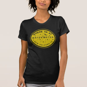Waar Yat New Orleans Water Meter Hoesje Geel T-shirt