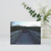 Waar zal dit ons leiden... briefkaart (Staand voorkant)