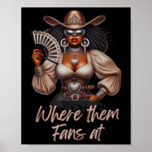 Waar ze fans zijn bij Boots on Da Ground Cowgirl L Poster