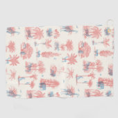 Waar ze wonen | Florent Bodart Golfhanddoek (Horizontaal)