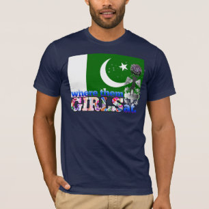 Waar zijn Pakistaanse meisjes? T-shirt