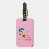 Waar - Zip Zap Zoo Bagagelabel (Voorkant verticaal)