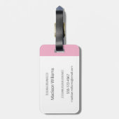 Waar - Zip Zap Zoo Bagagelabel (Achterkant verticaal)