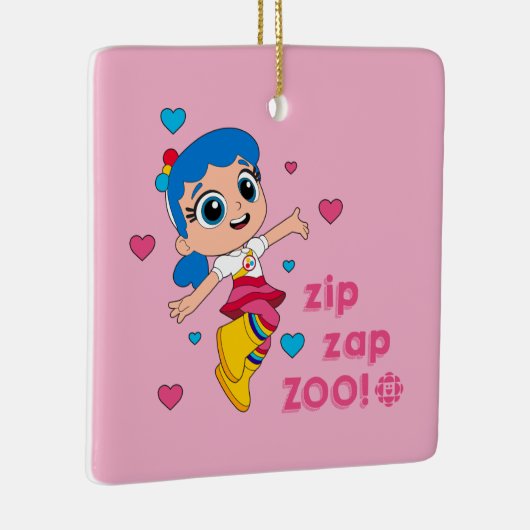 Waar - Zip Zap Zoo Keramisch Ornament (Rechts)